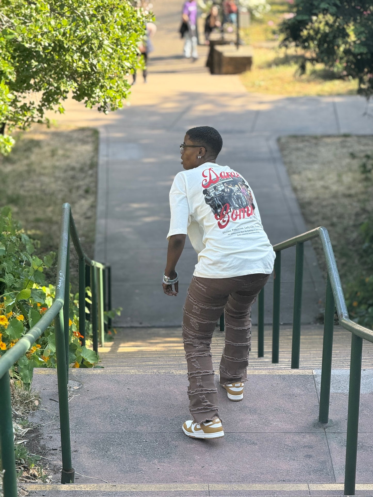HerStory Cream Graphic Tee Shirt – Dame Comme