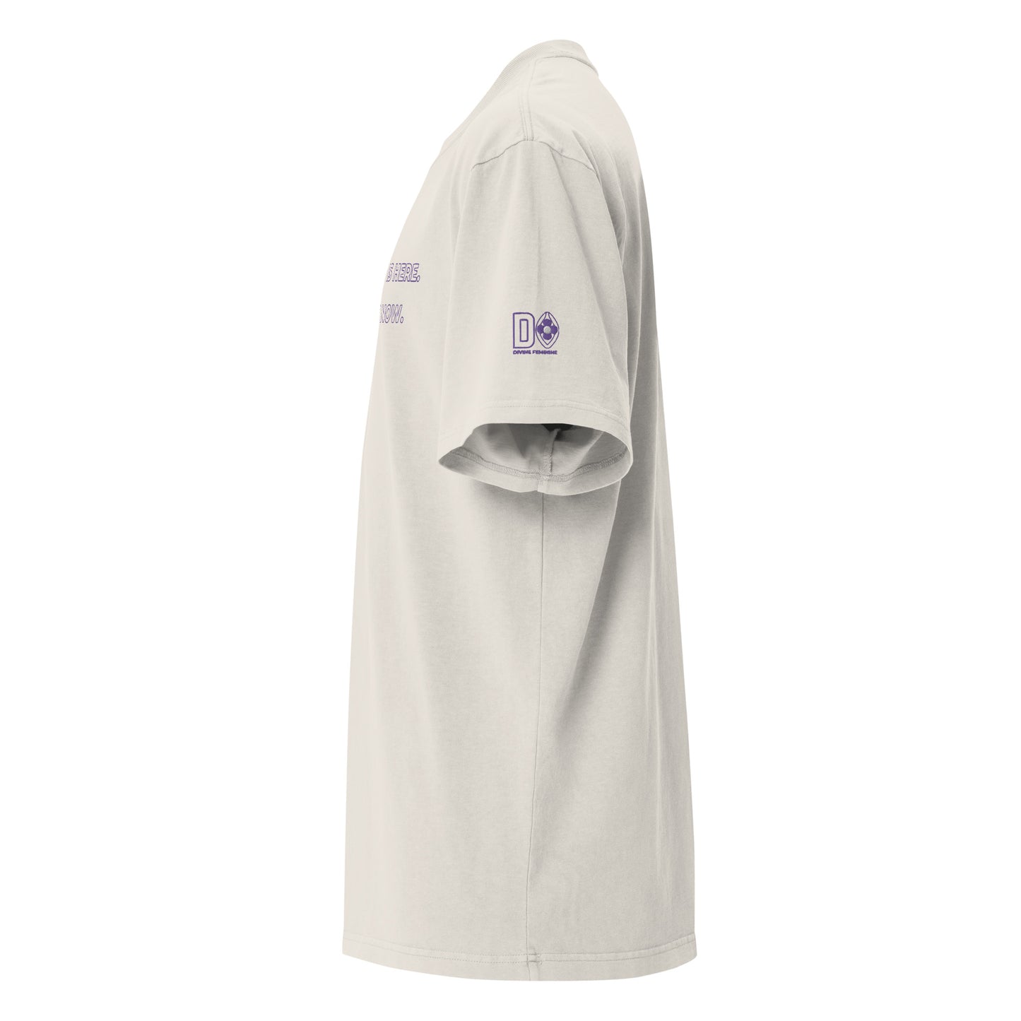 Oversized "Here & Now" Shirt