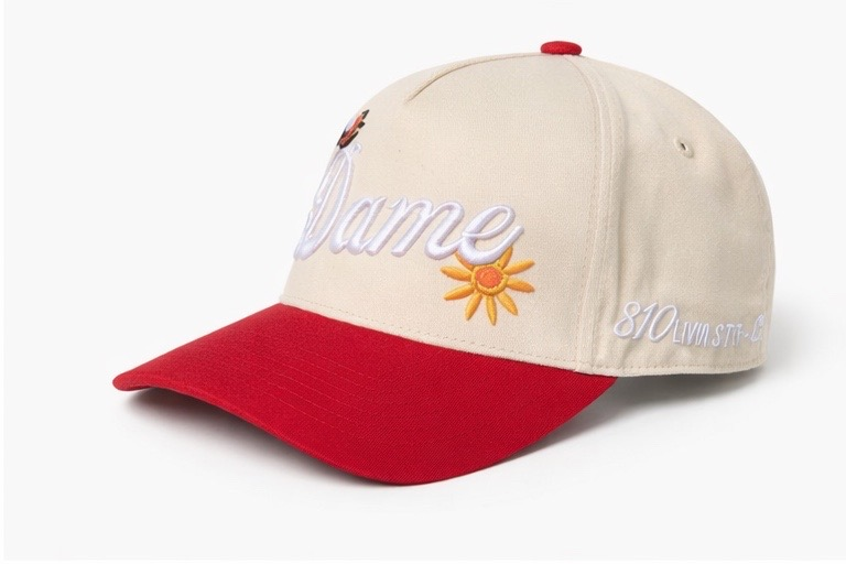 Dame Comme Sunbird Signature Cap – Embroidered Luxury Women's Streetwear Snapback